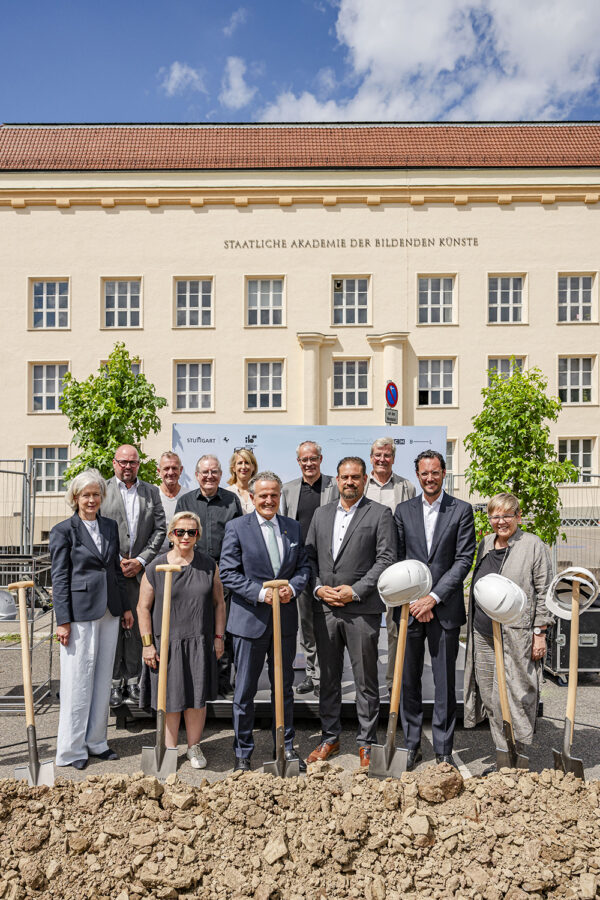 Spatenstich für das Weissenhof.Forum am 23. Juli 2025